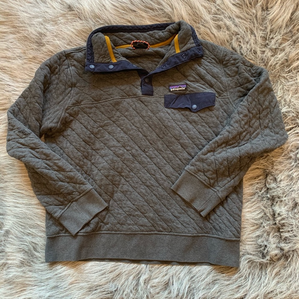 Patagonia Organic Cotton Quilt Snap-T Pullover